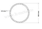 Teava rotunda otel pentru constructii 60.3x4.5 mm 1